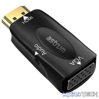 HDMI Male to VGA Female + Audio Mini Adapter  DA480